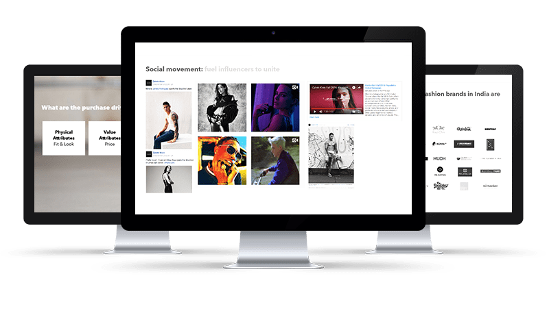 Business presentation deck sample
