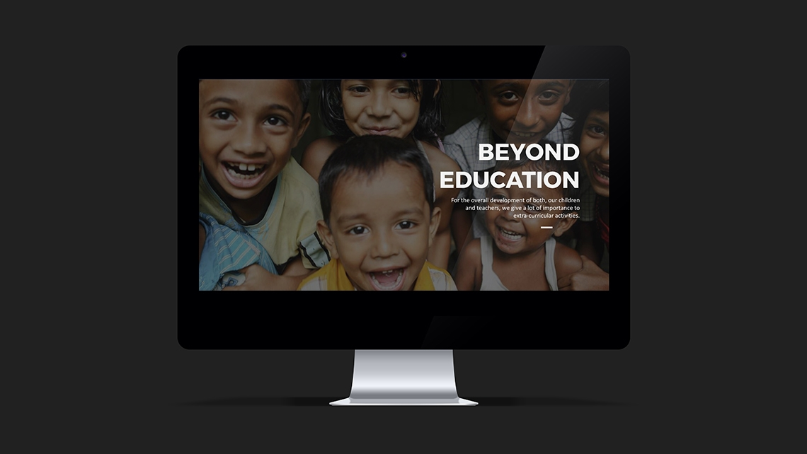 Education impact presentation deck